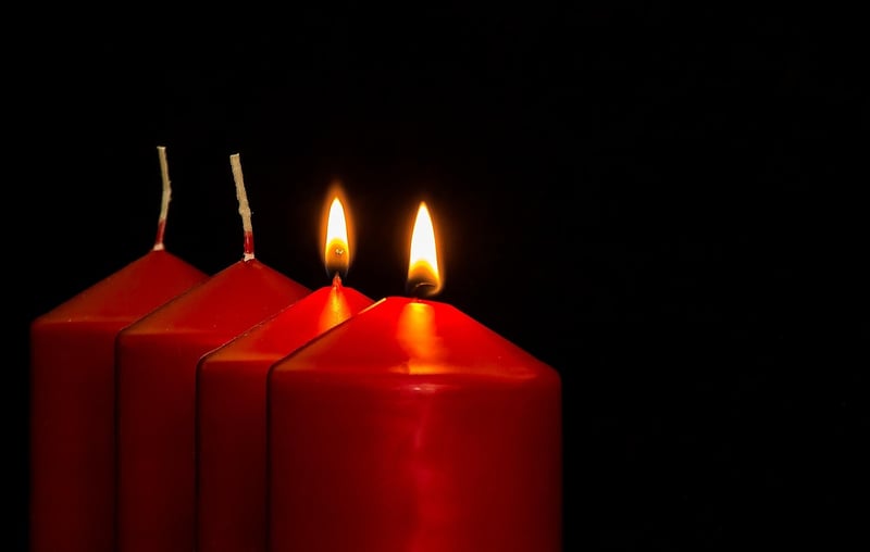Sparkling Lights and Candles